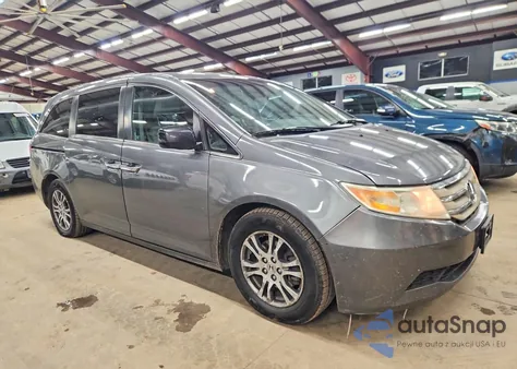 2012 Honda Odyssey Ex z USA, uszkodzony, nr VIN 5FNRL5H48CB063310